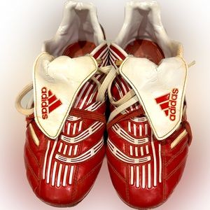 VTG ADIDAS PREDATOR ABSOLUTE SOCCER FOOTBALL SOFTBALL CLEAT CLEATS SHOES SZ: 5.5